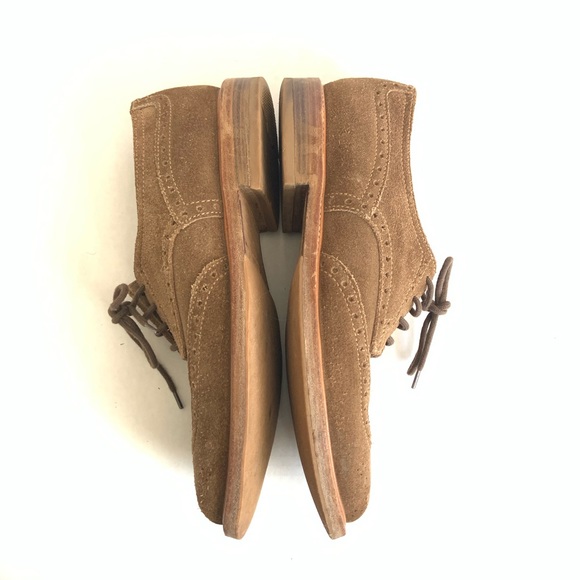 Brunello Cucinelli Suede Taupe Wingtip Size 41- 8 main image 2
